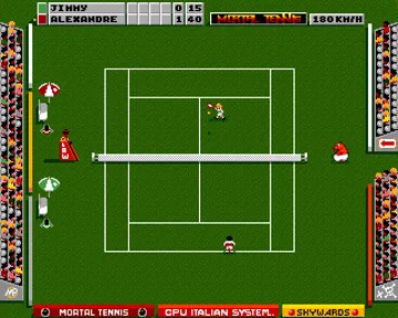 Mikro Mortal Tennis_Disk3 screen shot game playing